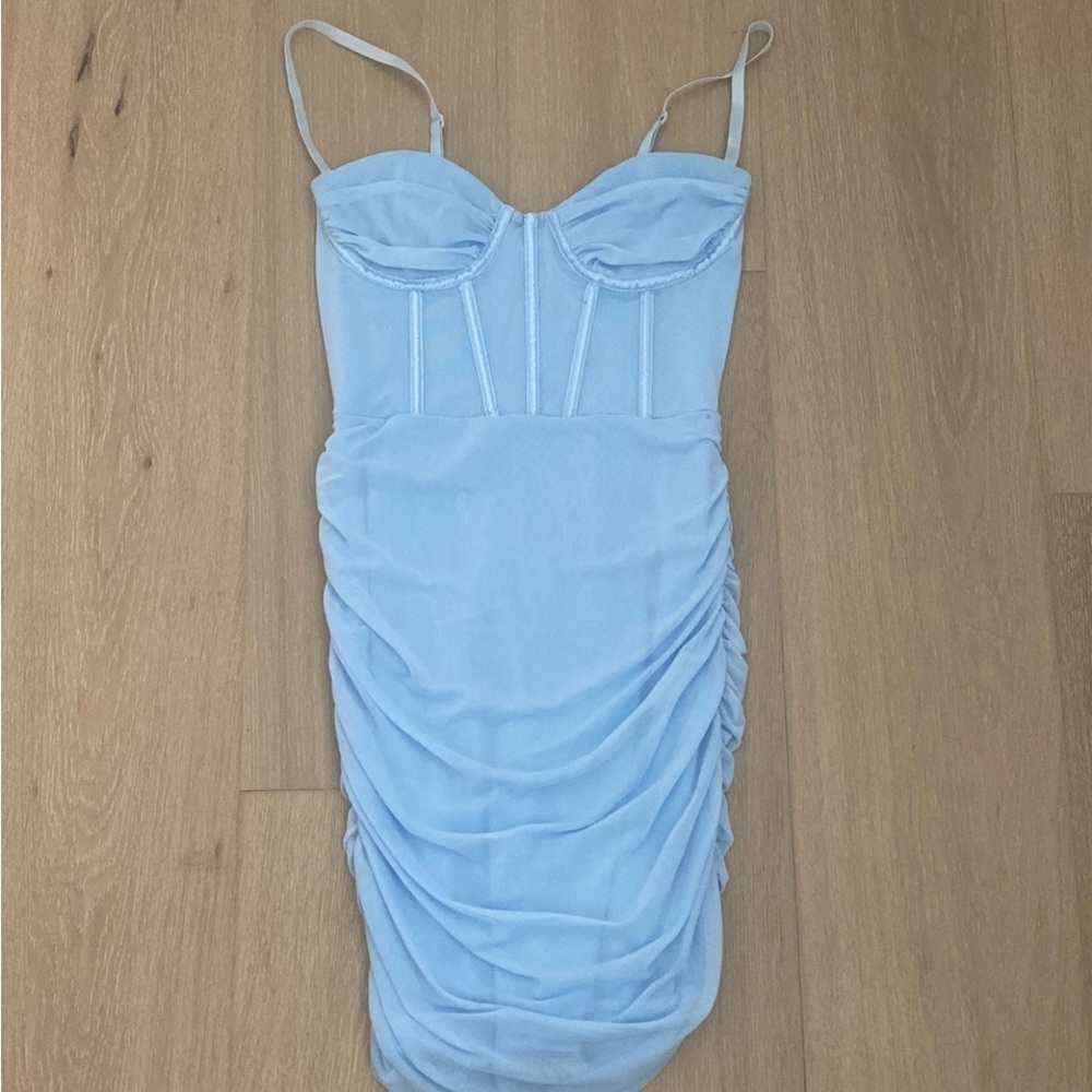Blue dress